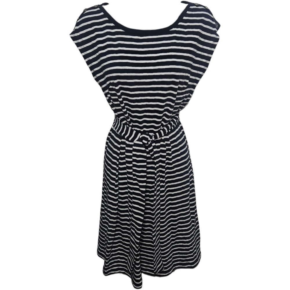 NWT Talbots Button Detail Shoulder Tie Front Tank Dress - Picture 2 of 5